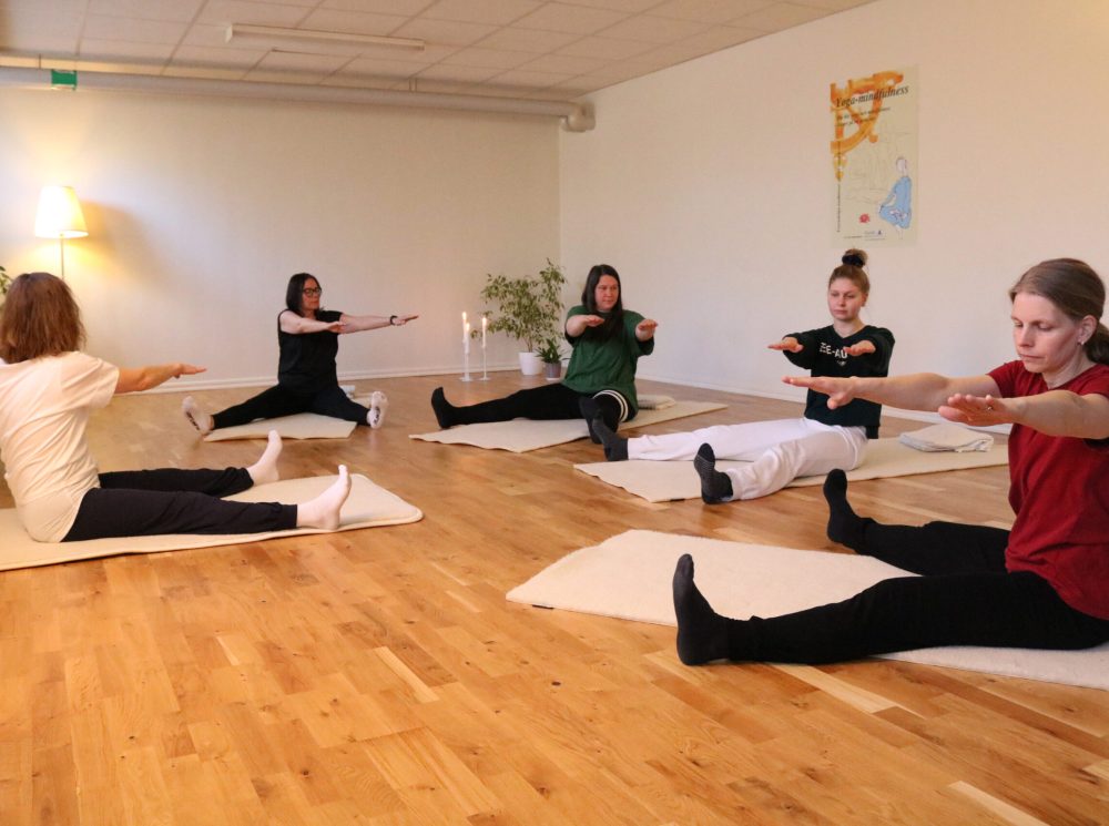 Rygg övning yoga